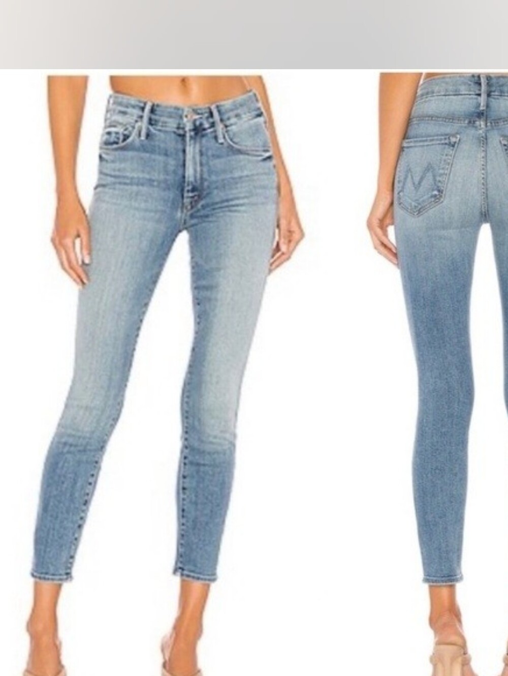MOTHER The Looker Crop Women’s Jeans — Light Blue 28 / 6